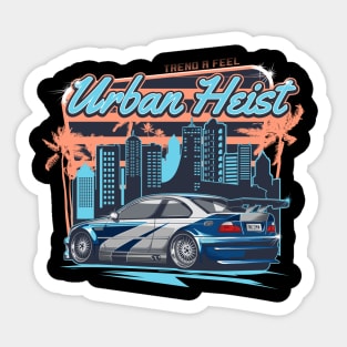 GERMAN RACING CAR Sticker